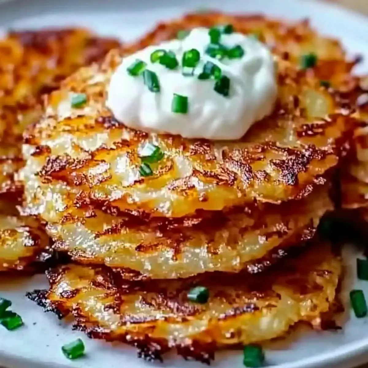 Crisp Potato Latkes