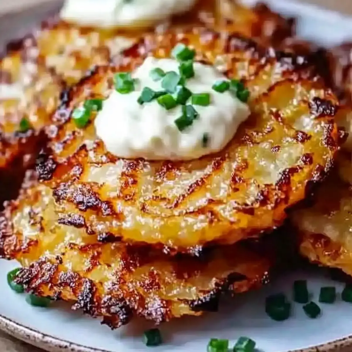 Crisp Potato Latkes