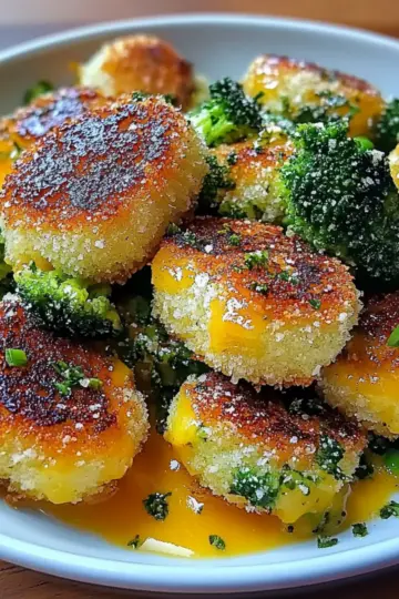 Crispy Broccoli and Potato Bites