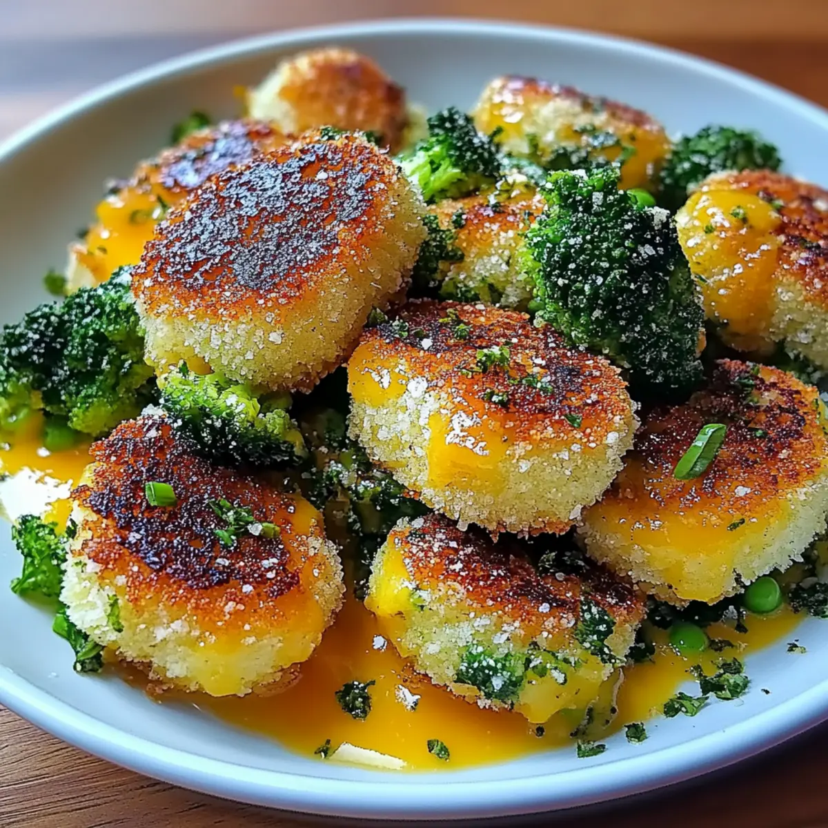 Crispy Broccoli and Potato Bites