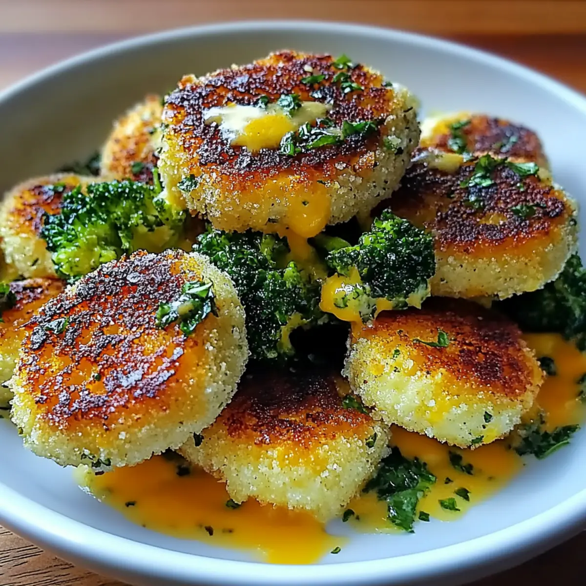Crispy Broccoli and Potato Bites