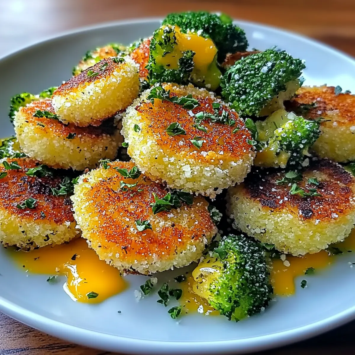 Crispy Broccoli and Potato Bites