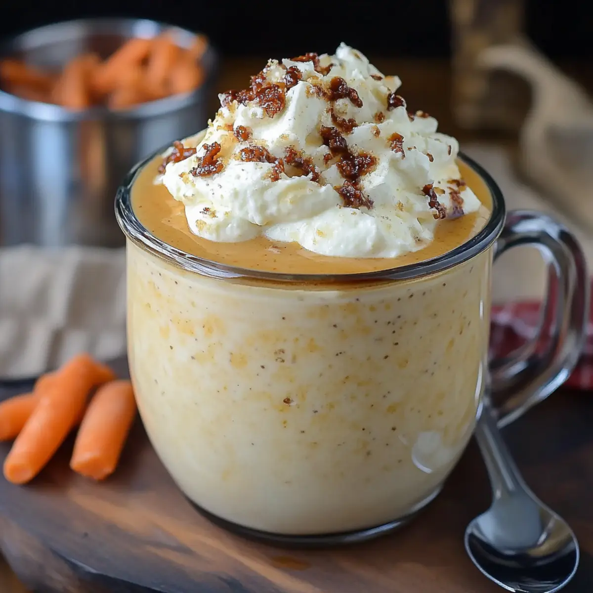 Crockpot Pumpkin Pie White Hot Chocolate