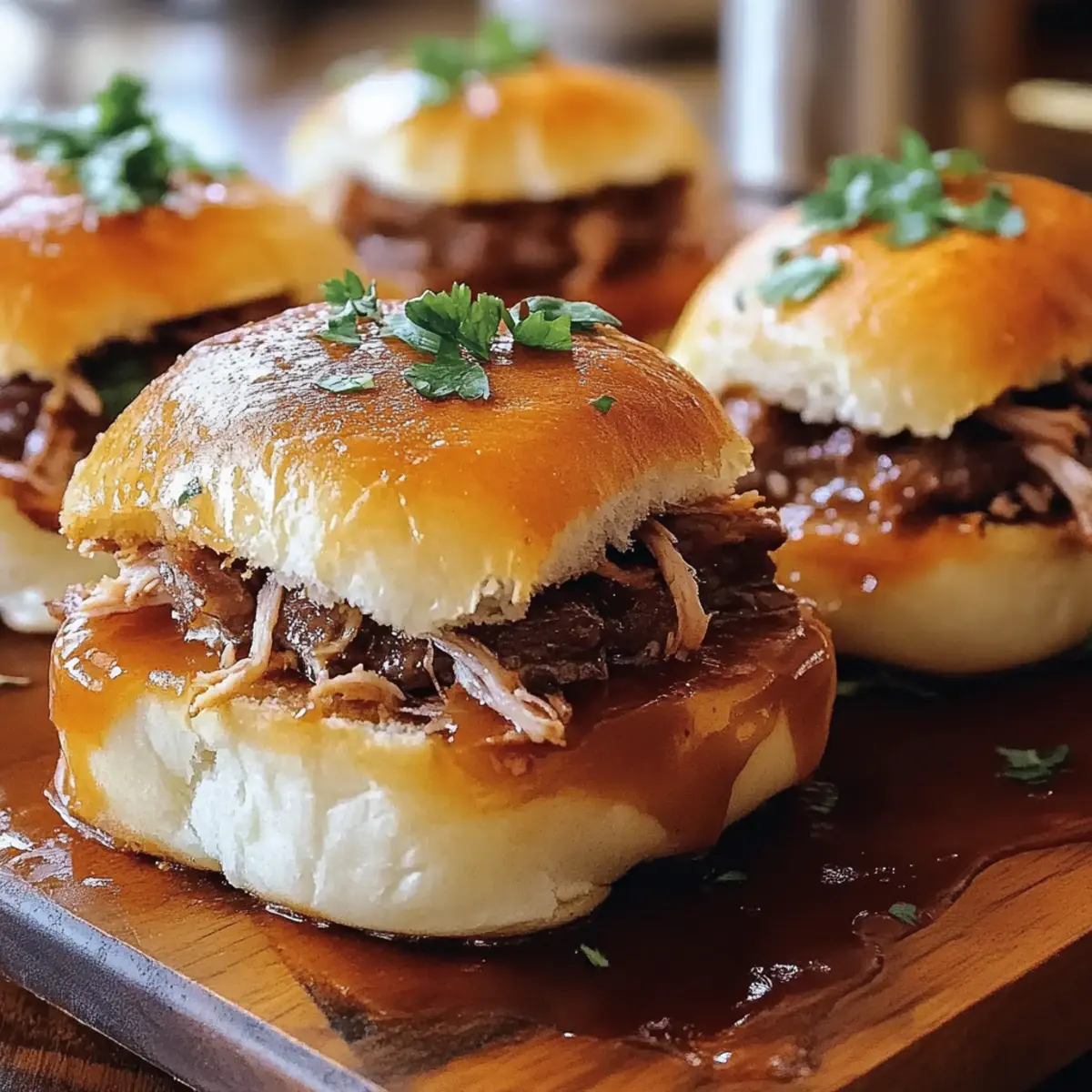 French Dip Sliders