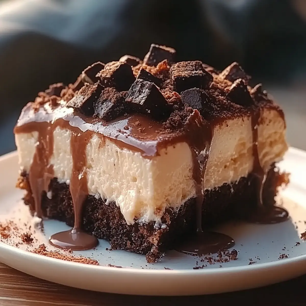 Frozen Brownie Ice Cream Cake