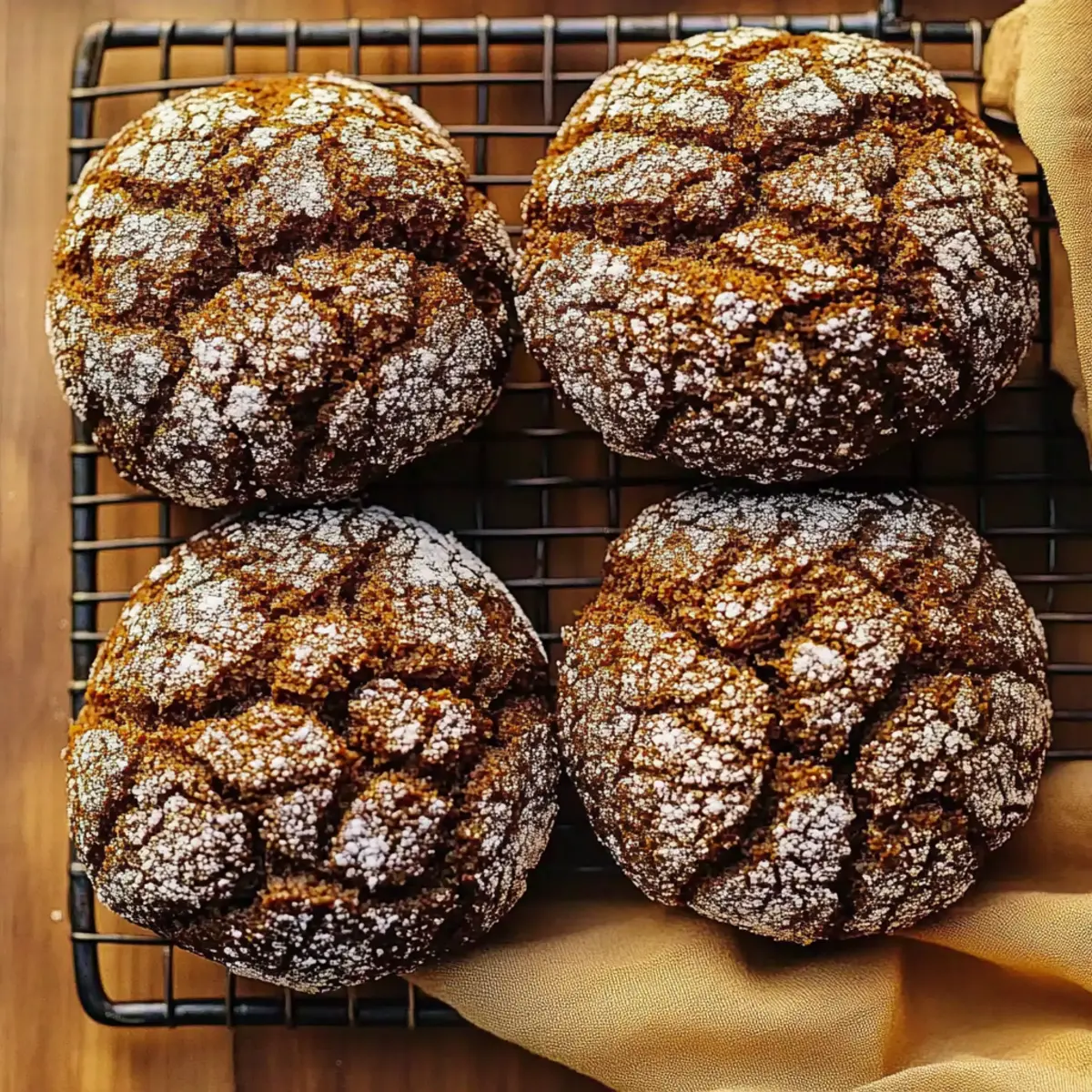 Ginger Molasses Cookies