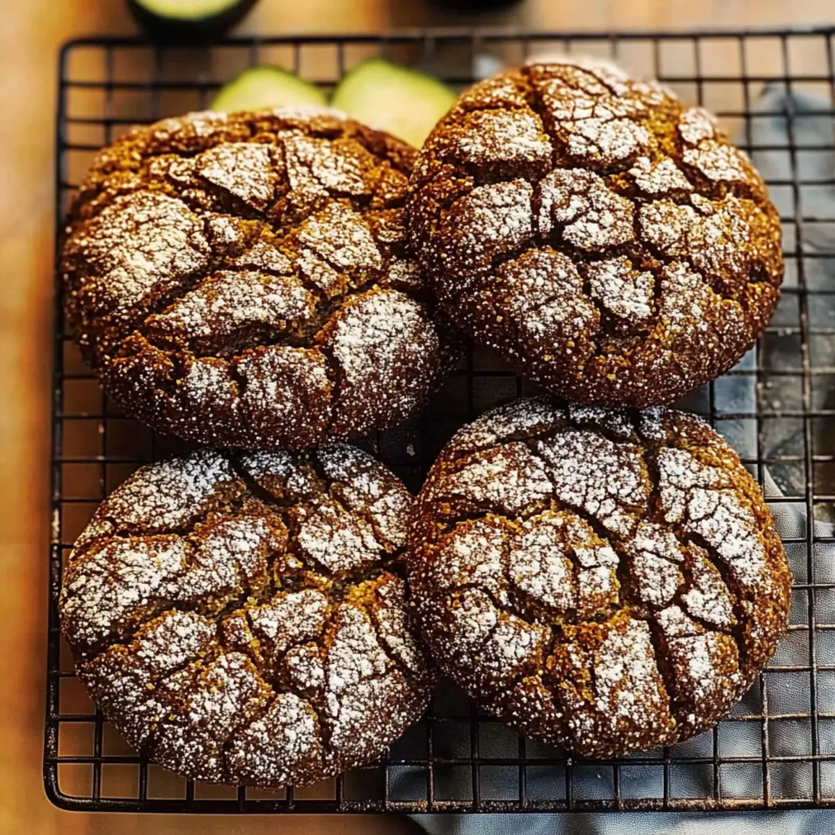 Ginger Molasses Cookies