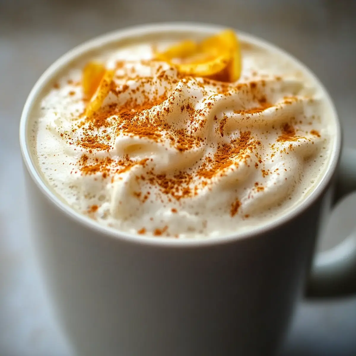 Ginger Orange Winter Latte