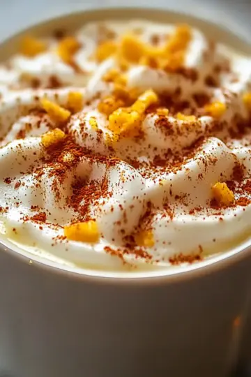 Ginger Orange Winter Latte