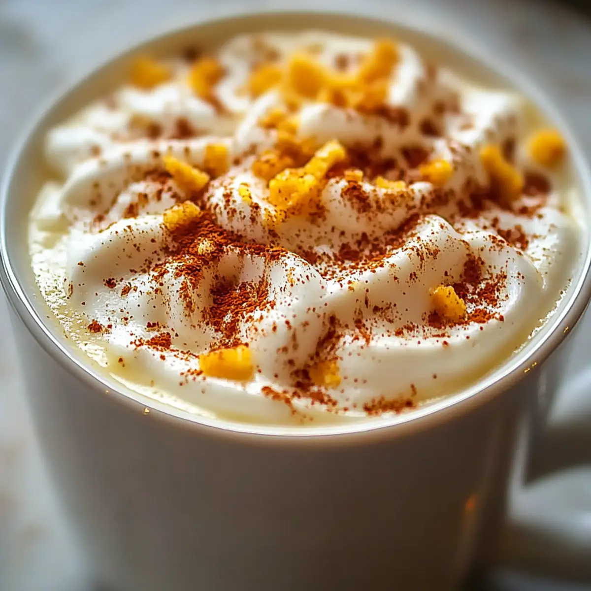 Ginger Orange Winter Latte