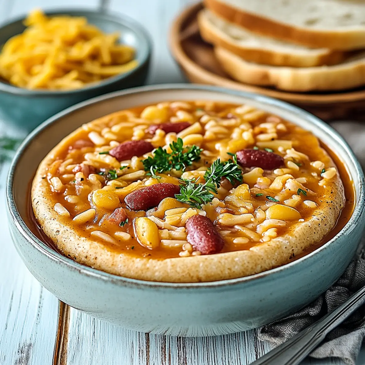 Hearty Slow Cooker Bean Soup