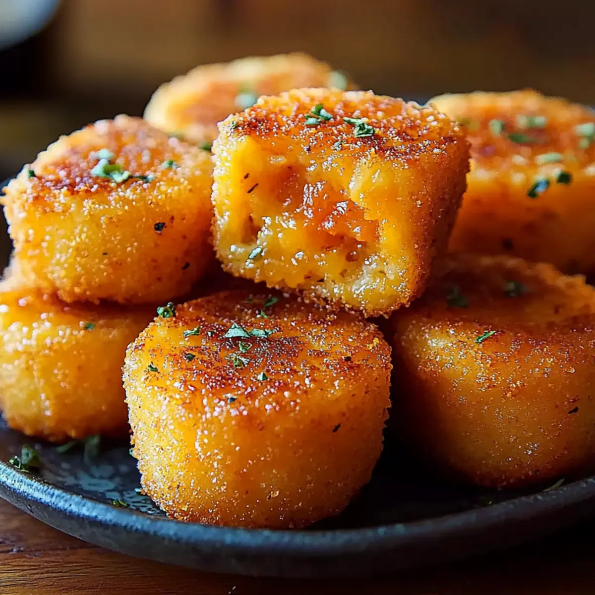 Honey Butter Cornbread Poppers