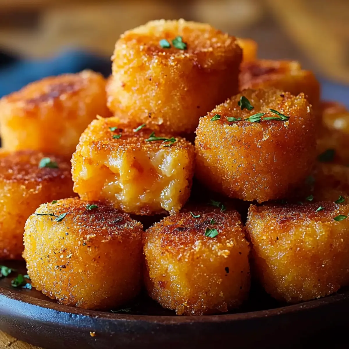 Honey Butter Cornbread Poppers