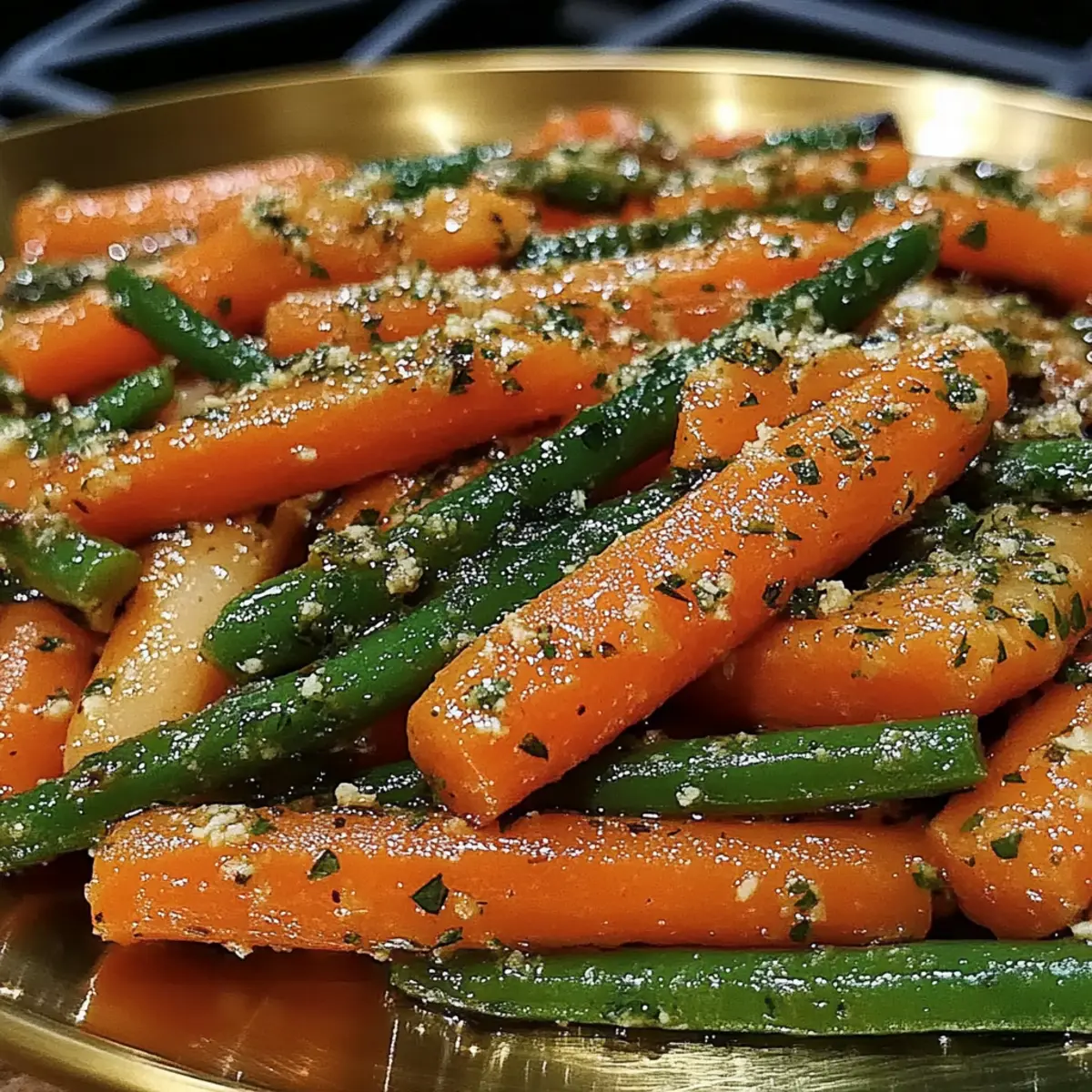 Honey Glazed Carrots and Green Beans