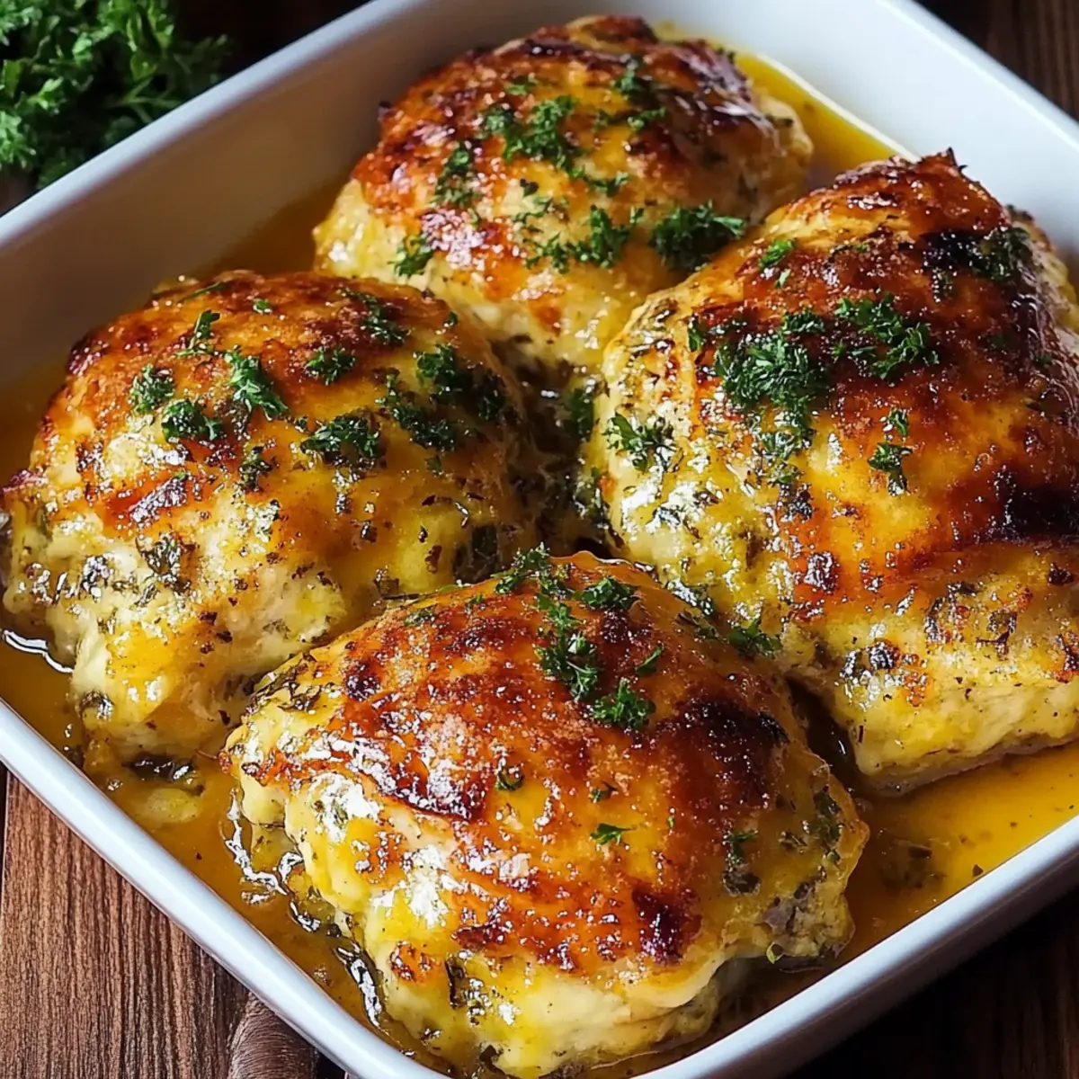 Keto Baked Cheesy Ranch Chicken Thighs