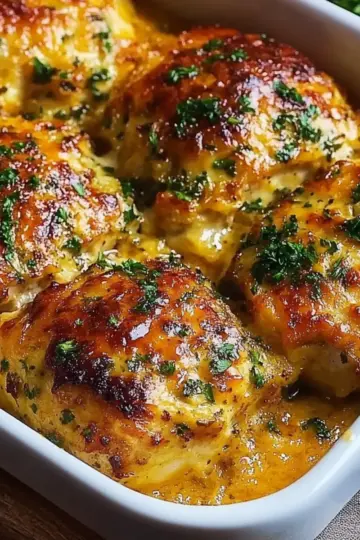 Keto Baked Cheesy Ranch Chicken Thighs