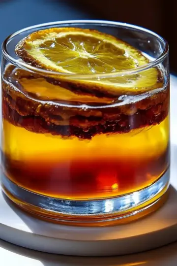 Lemon Vanilla Black Tea Iced Tea