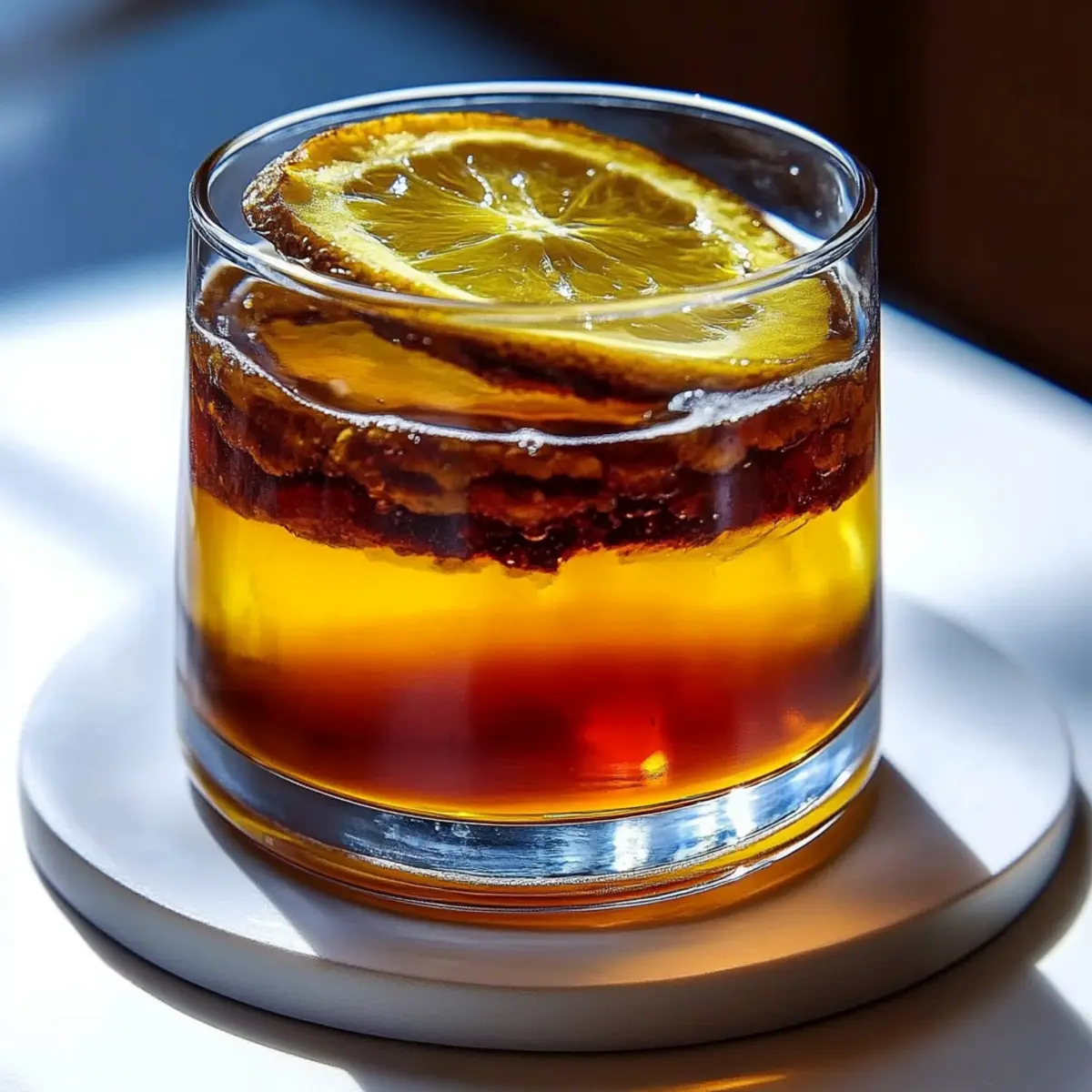 Lemon Vanilla Black Tea Iced Tea