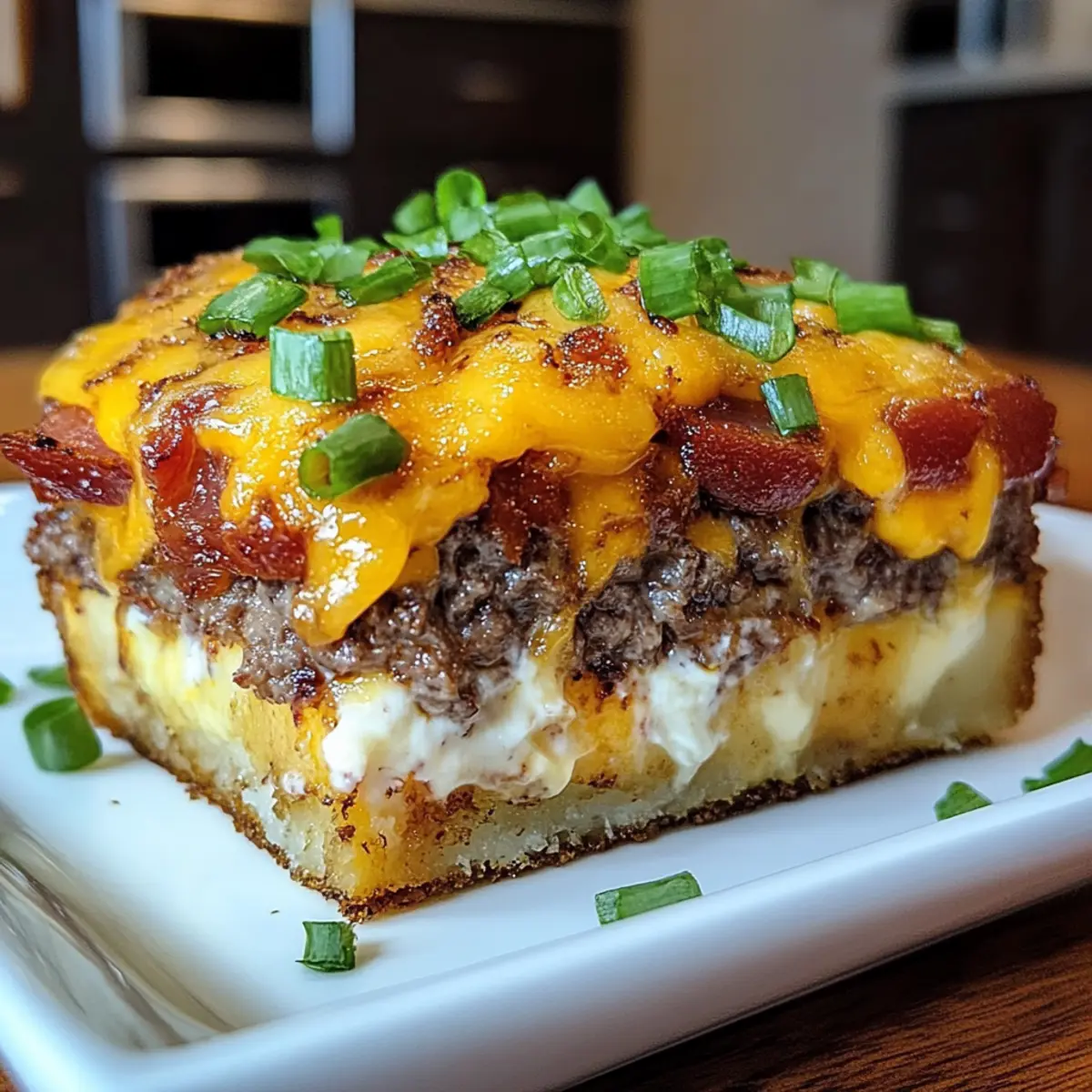 Loaded Potato Meatloaf Casserole
