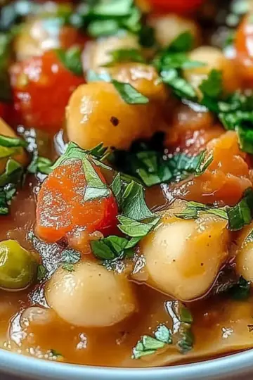 Mediterranean Chickpea Stew