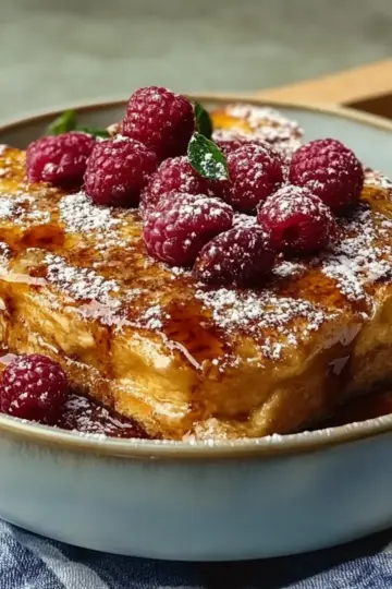 Overnight Baked French Toast