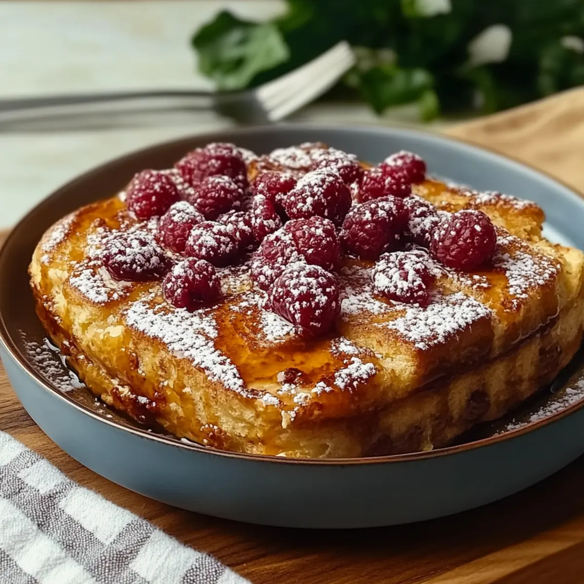 Overnight Baked French Toast