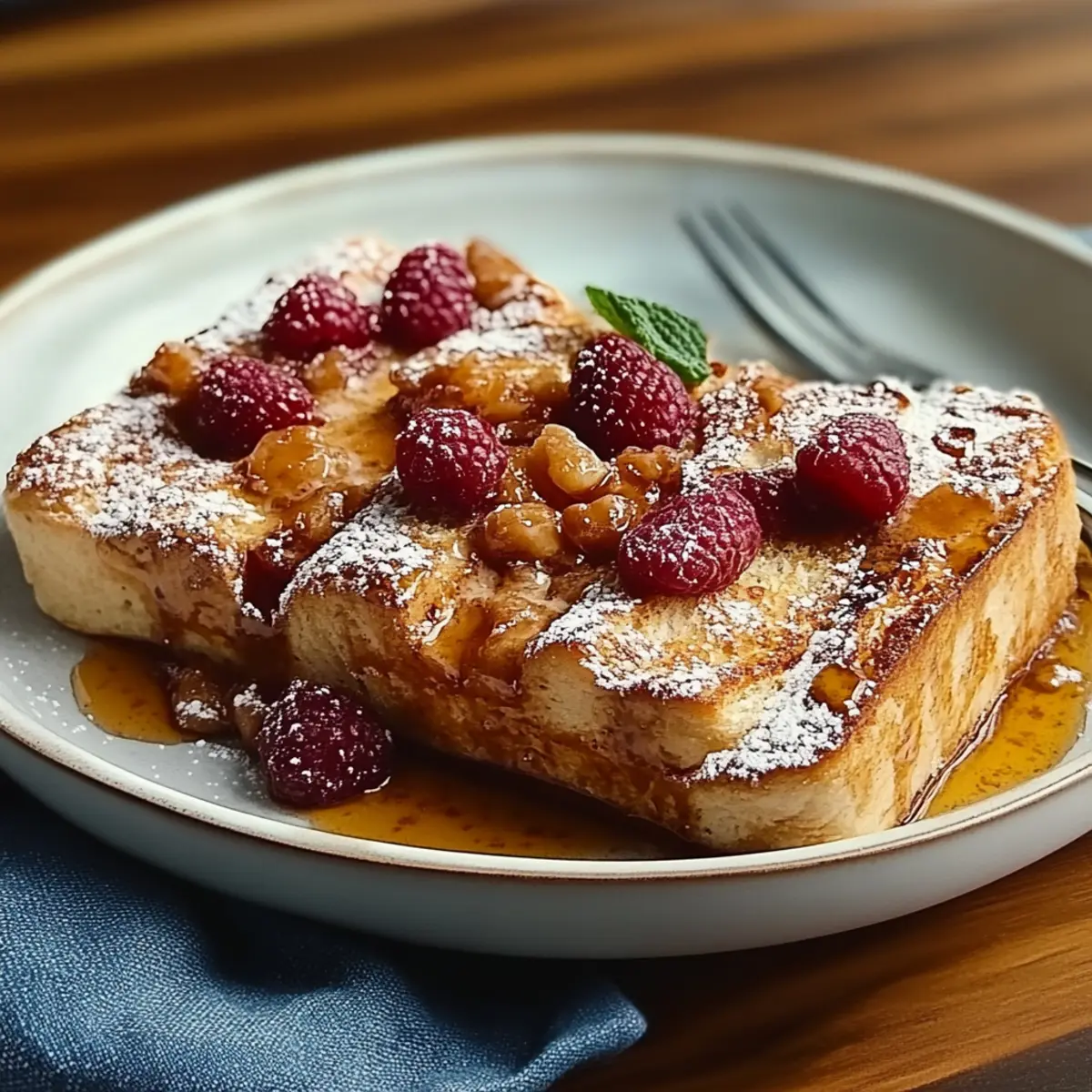 Overnight Baked French Toast