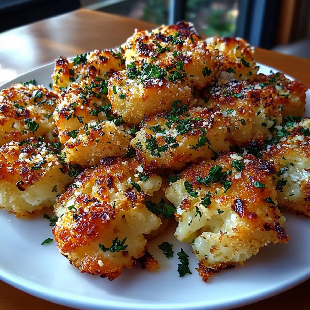 Parmesan Roasted Cauliflower