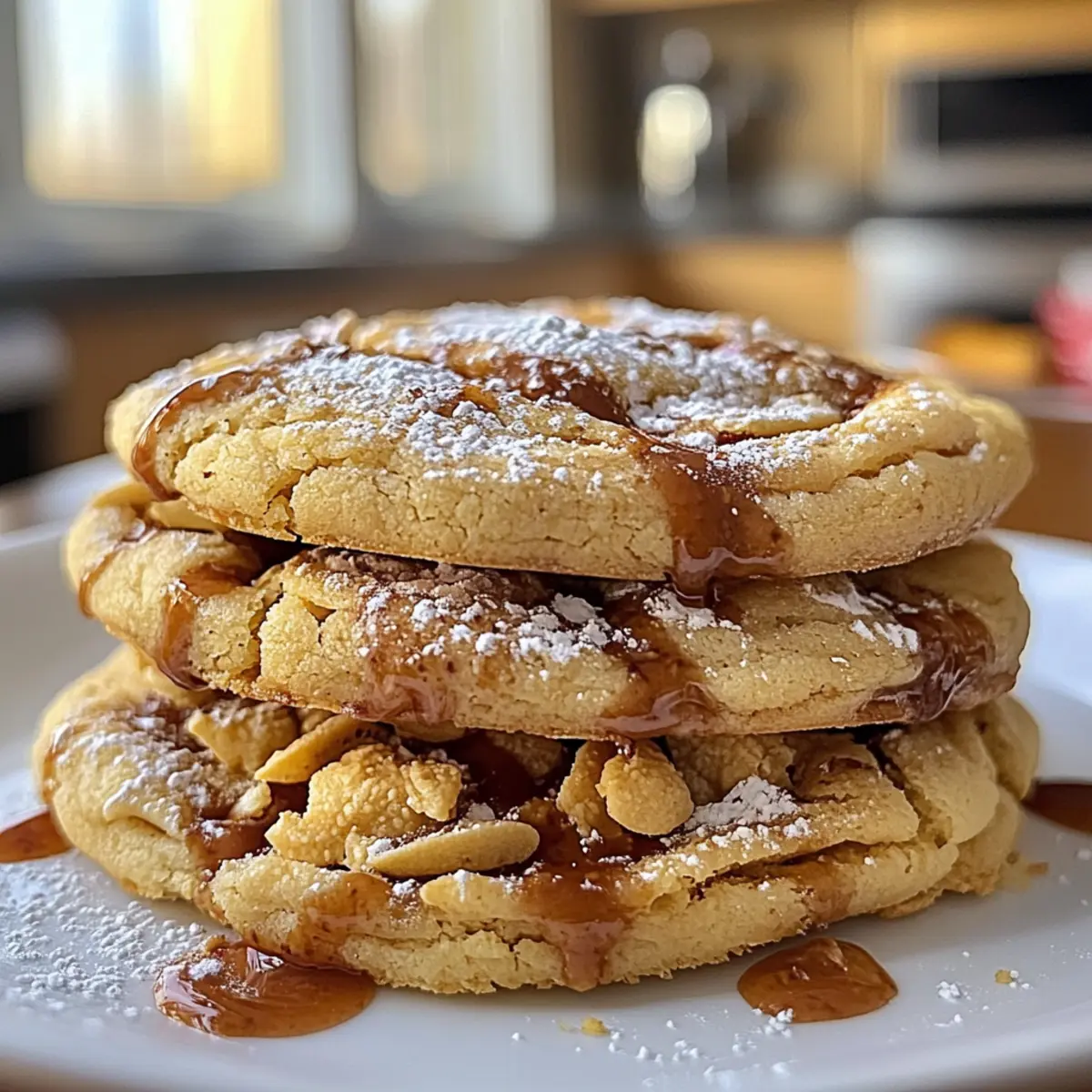 Peanut Butter Muddy Buddy Cookies