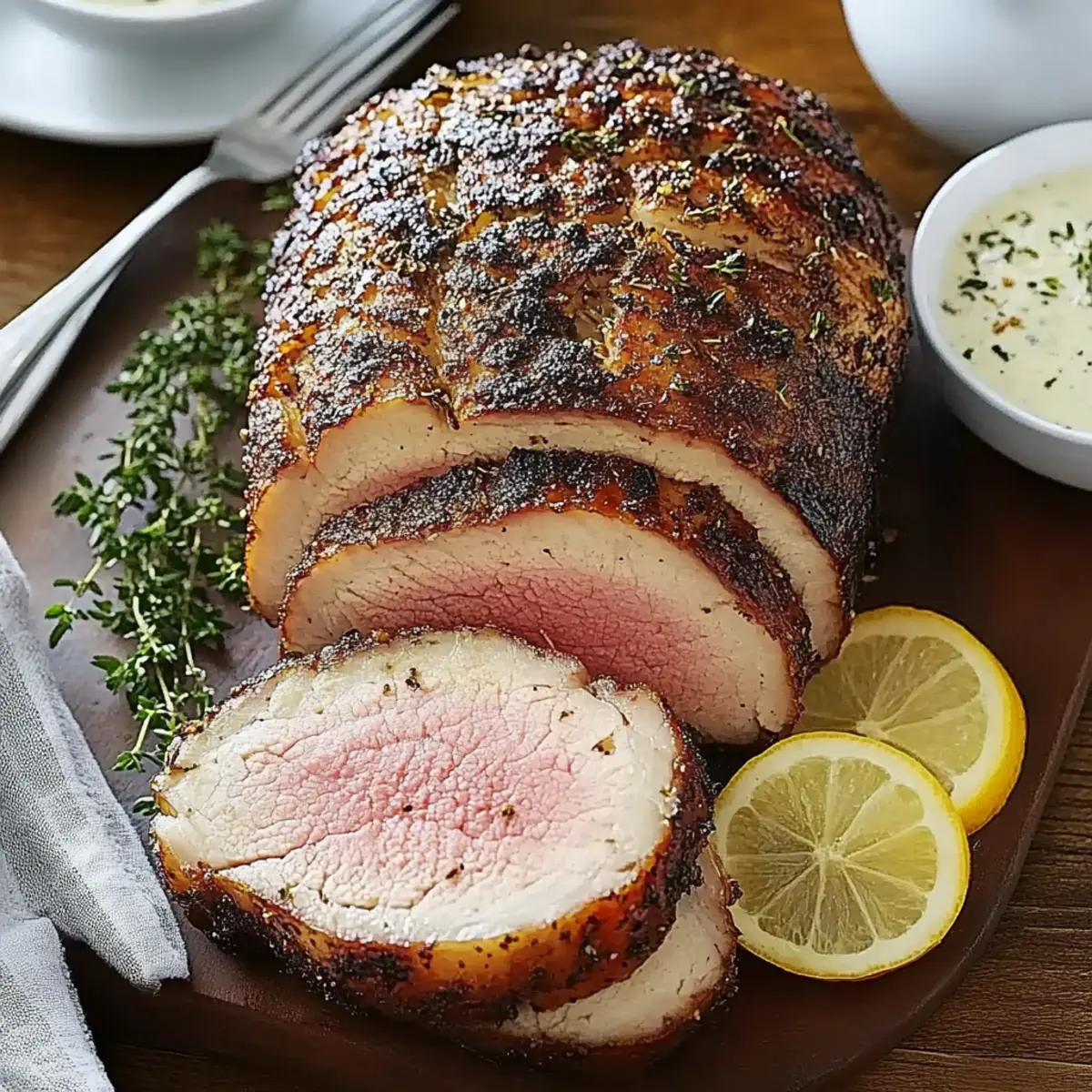 Peppery Roast Beef with Zesty Horseradish