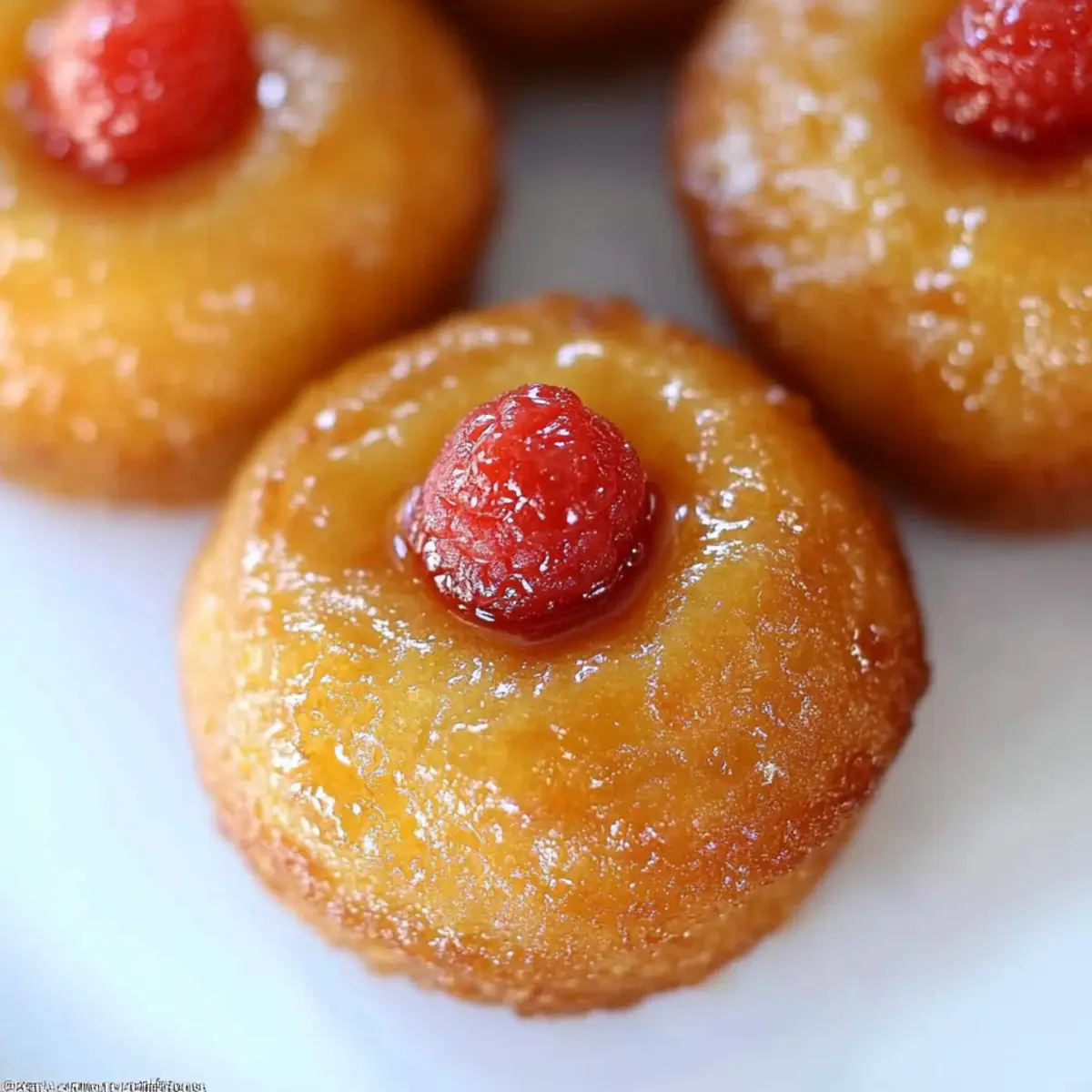Pineapple Upside Down Cupcakes