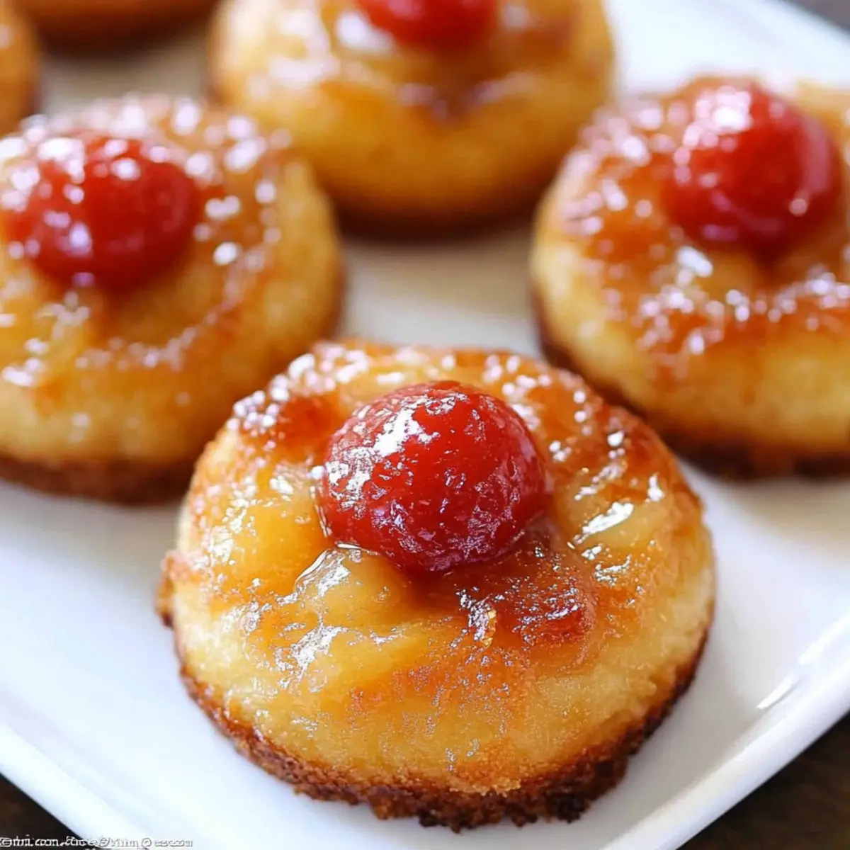 Pineapple Upside Down Cupcakes