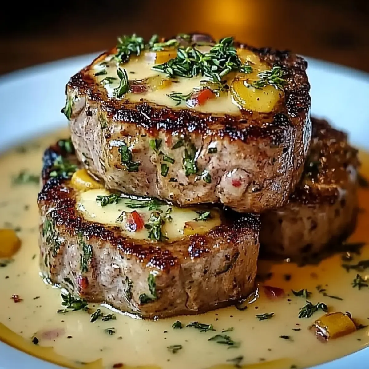 Pork Tenderloin Dijon Cream