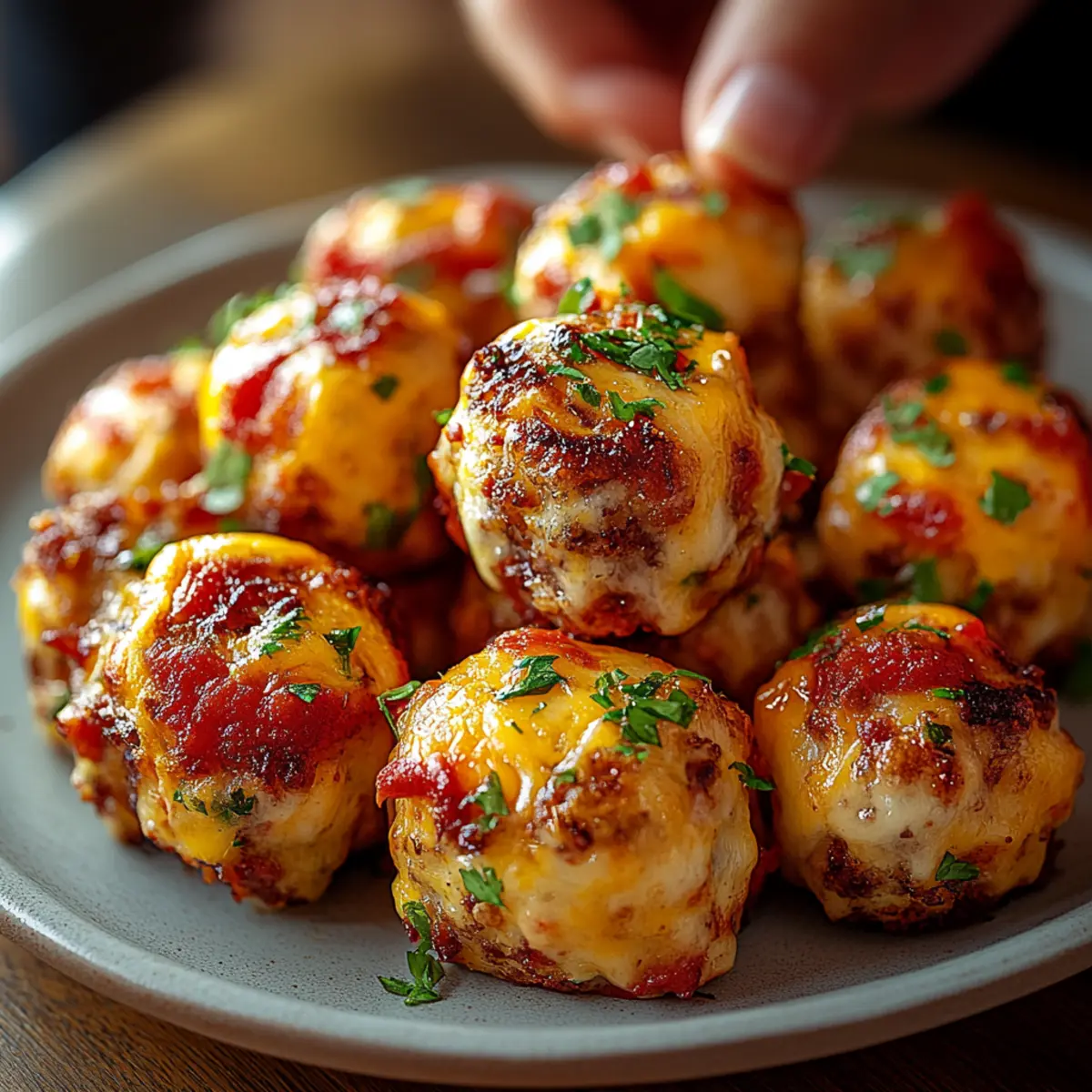 Rotel Cream Cheese Sausage Balls