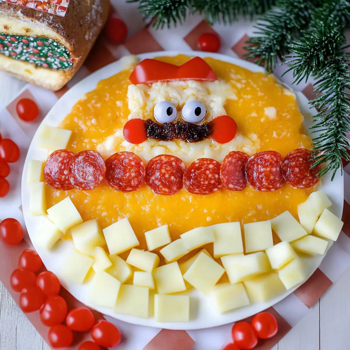 Santa Claus Snack Platter