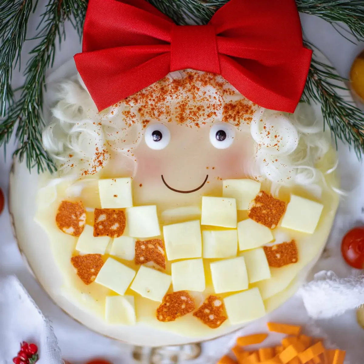 Santa Claus Snack Platter