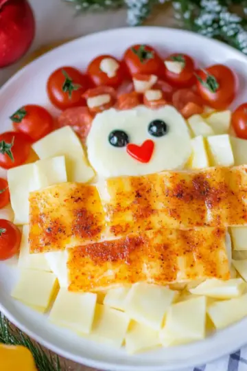 Santa Claus Snack Platter