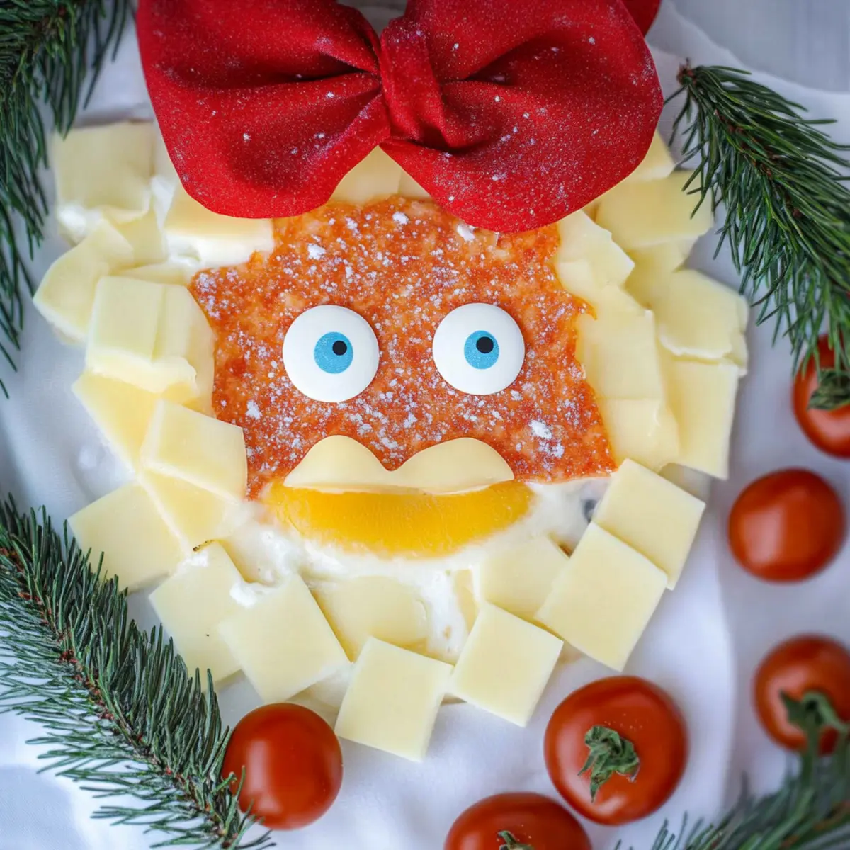 Santa Claus Snack Platter