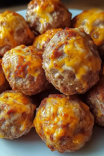 Spicy Rotel Cream Cheese Sausage Balls