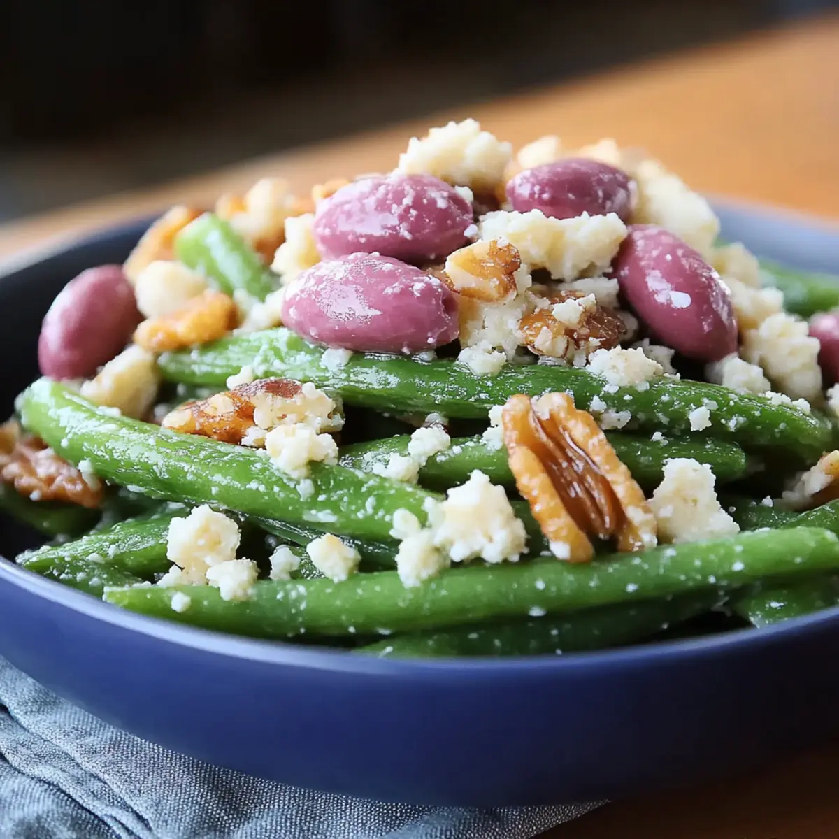 Zesty Green Bean Salad with Feta