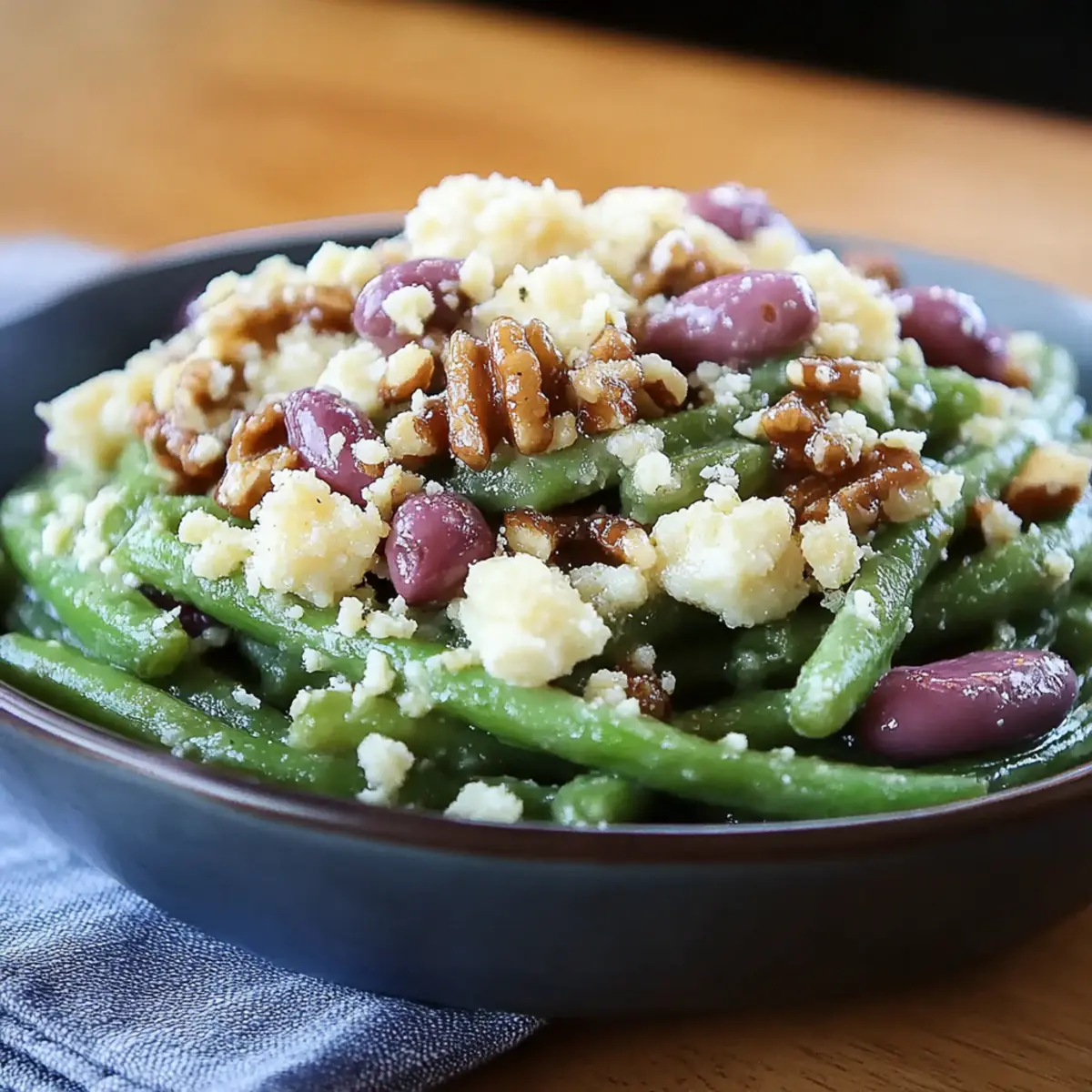 Zesty Green Bean Salad with Feta