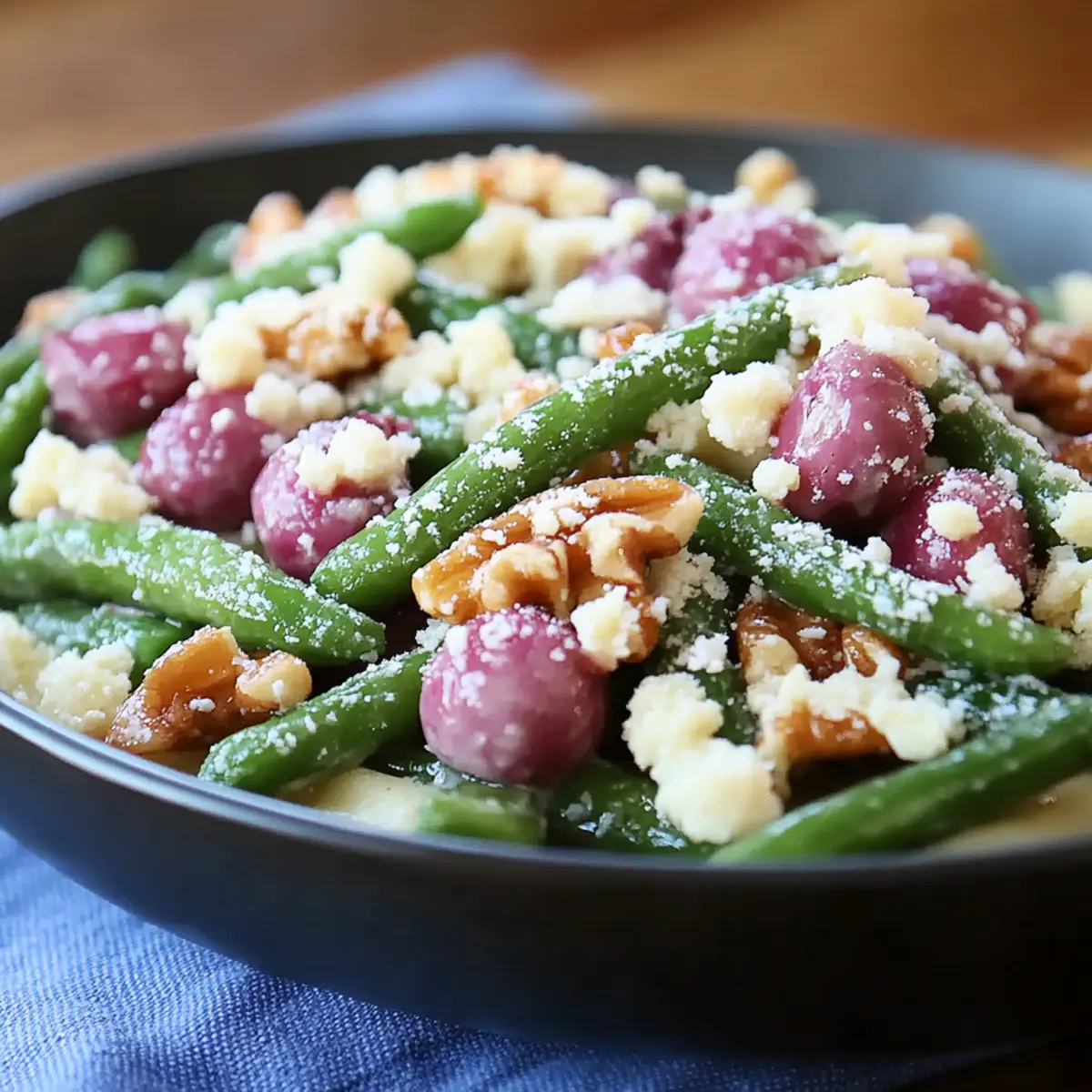 Zesty Green Bean Salad with Feta