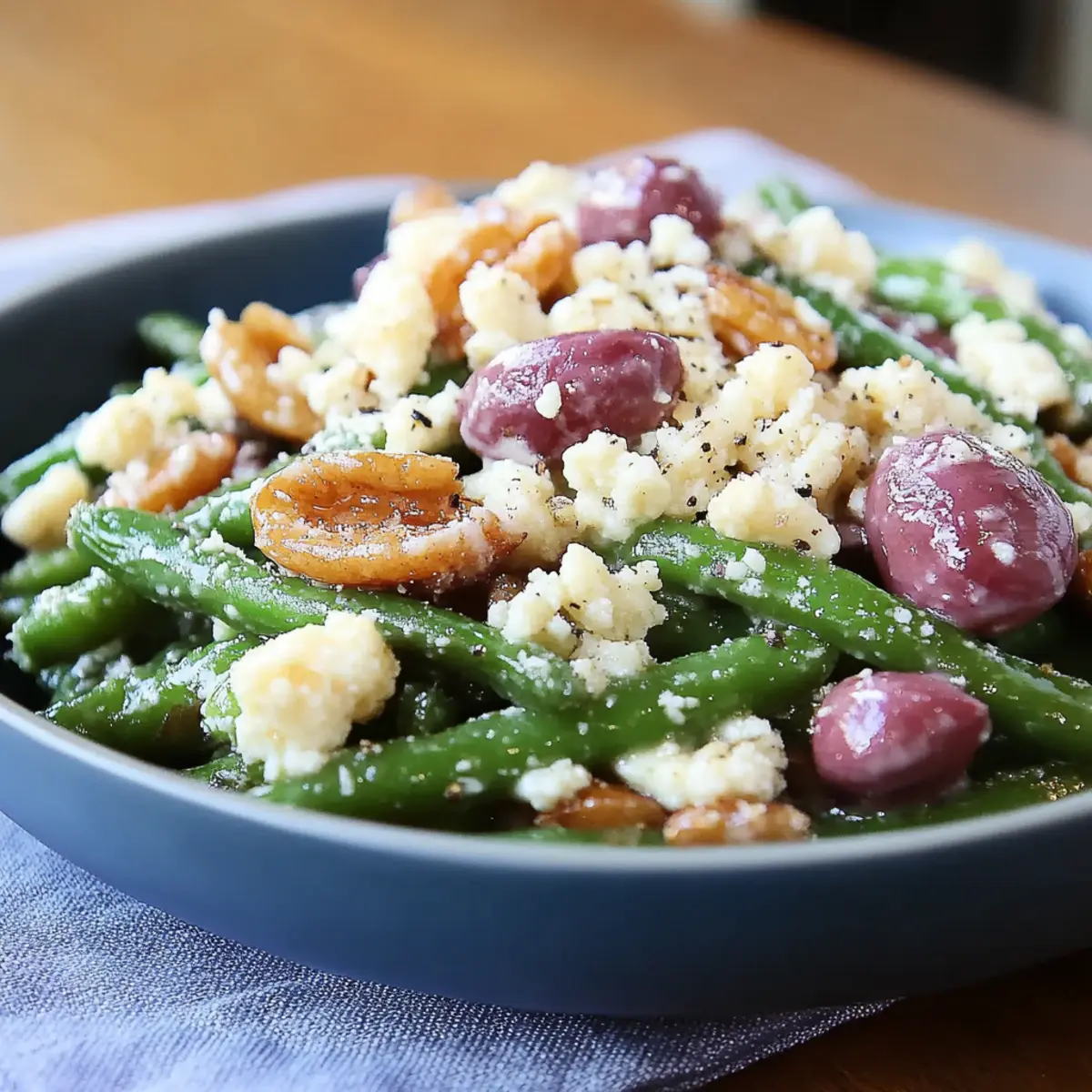 Zesty Green Bean Salad with Feta