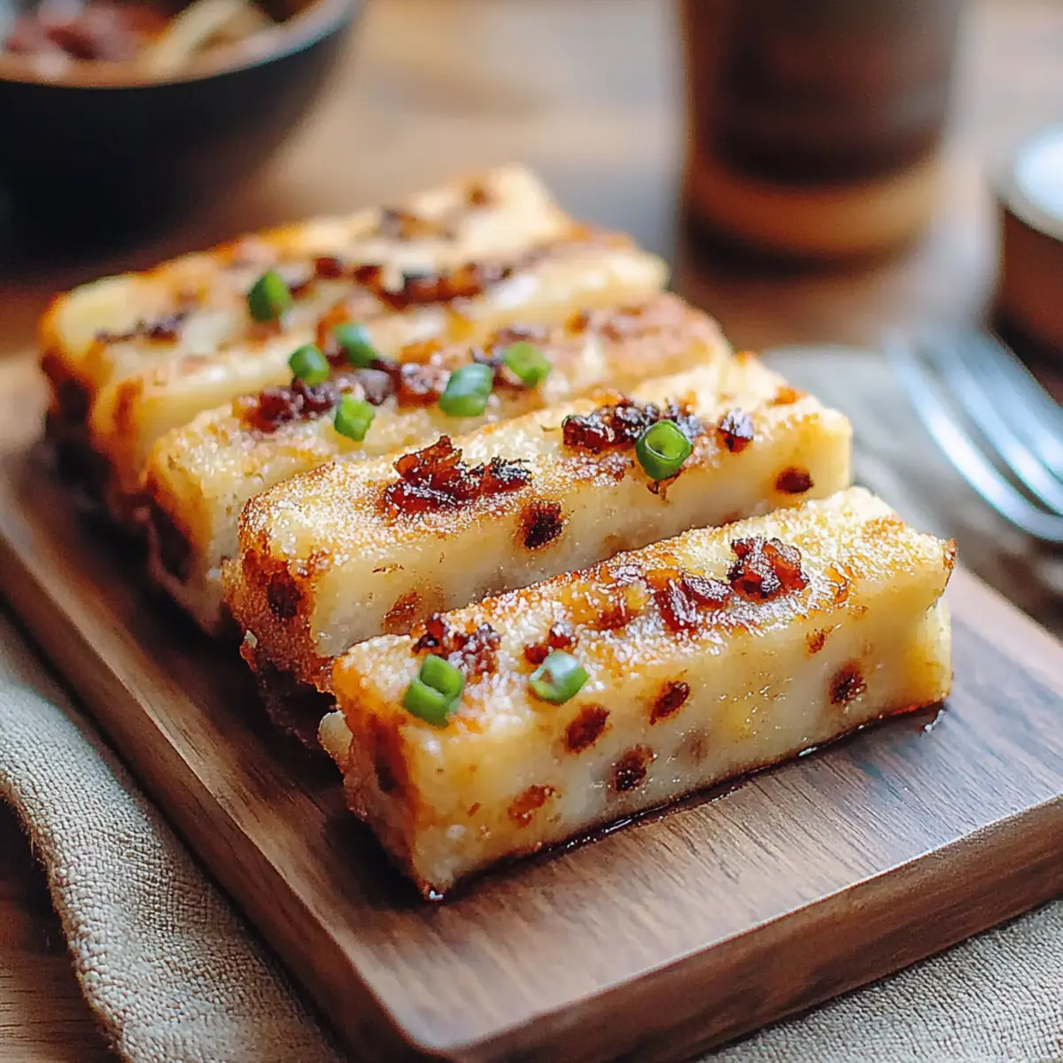 Chinese Lo Bak Go for Dim Sum