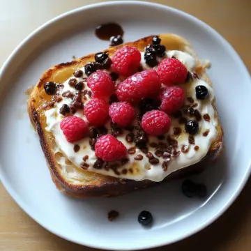 Custard Yogurt Toast