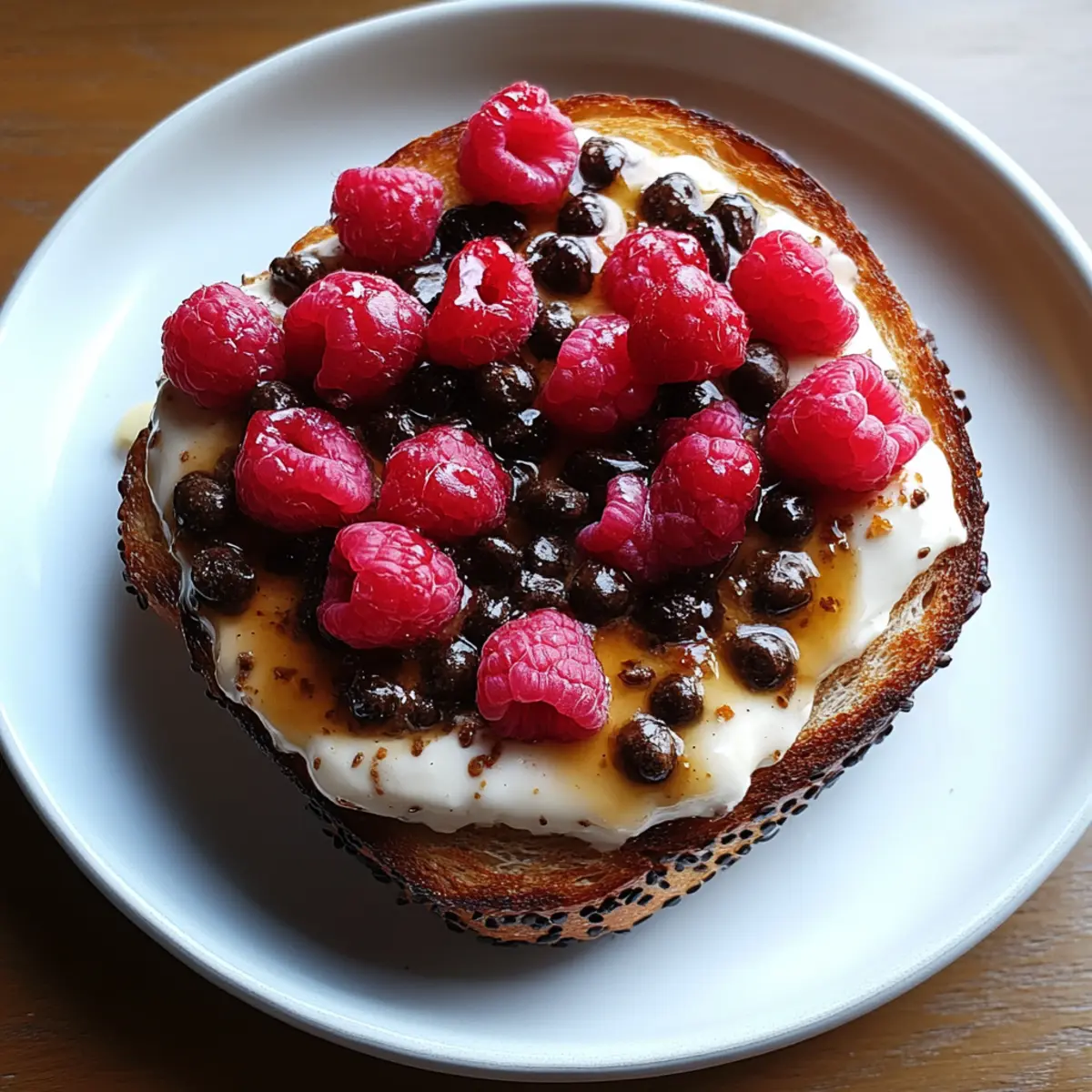 Custard Yogurt Toast