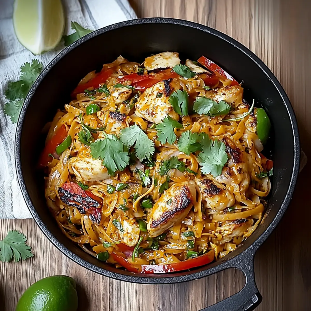 Spaghetti Squash Pad Thai