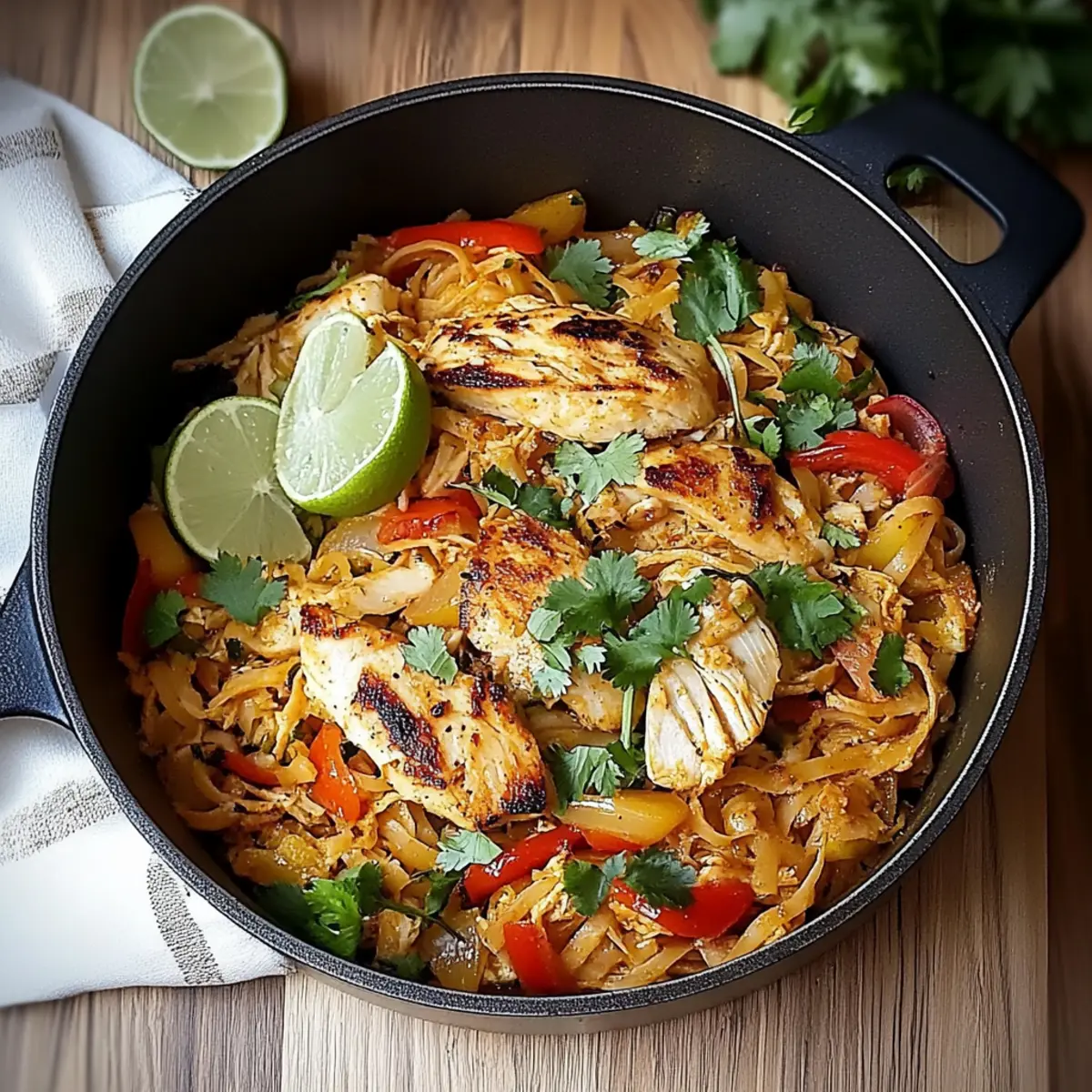 Spaghetti Squash Pad Thai