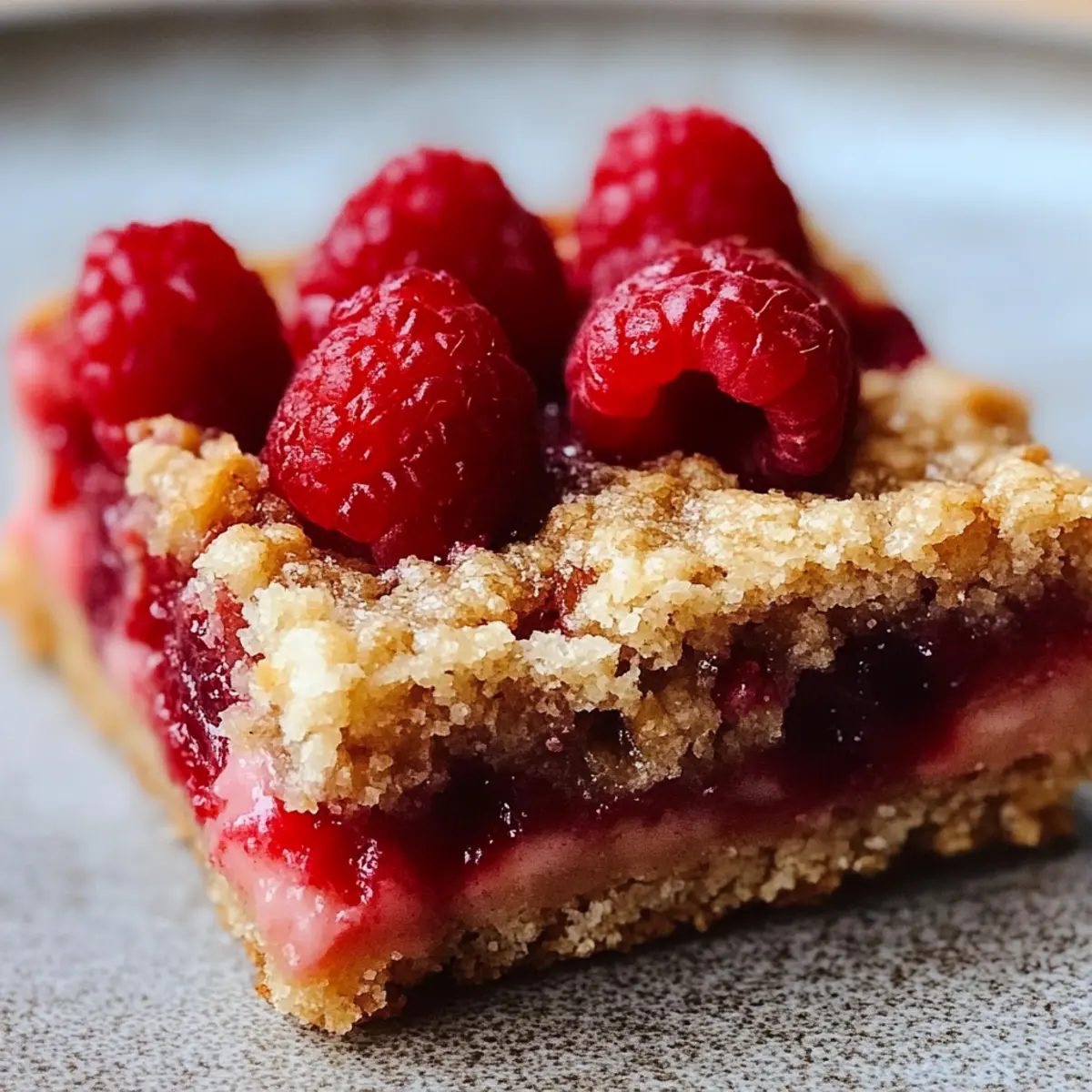 Strawberry Oatmeal Crumble Bars
