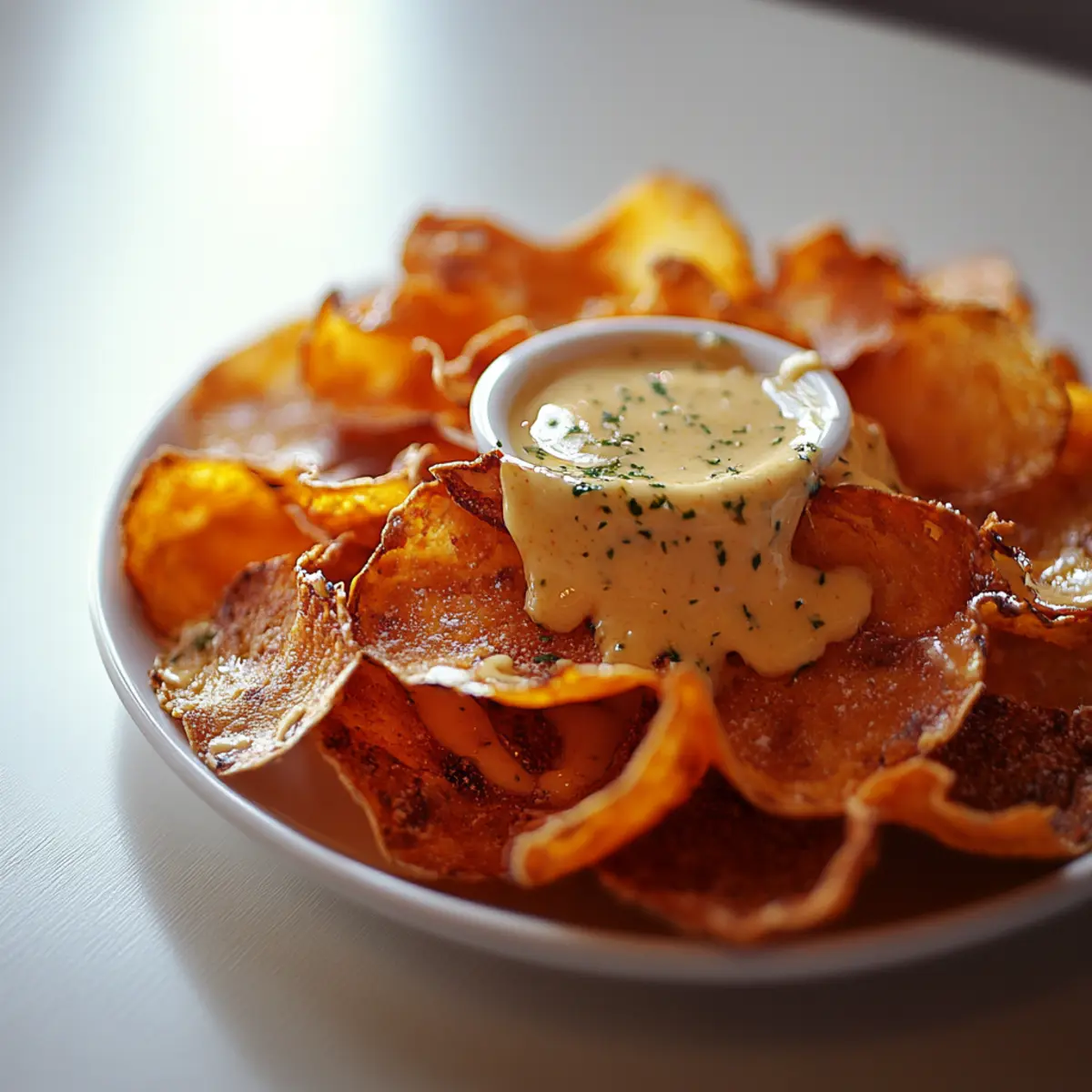 Air Fryer Chive and Onion Carrot Chips